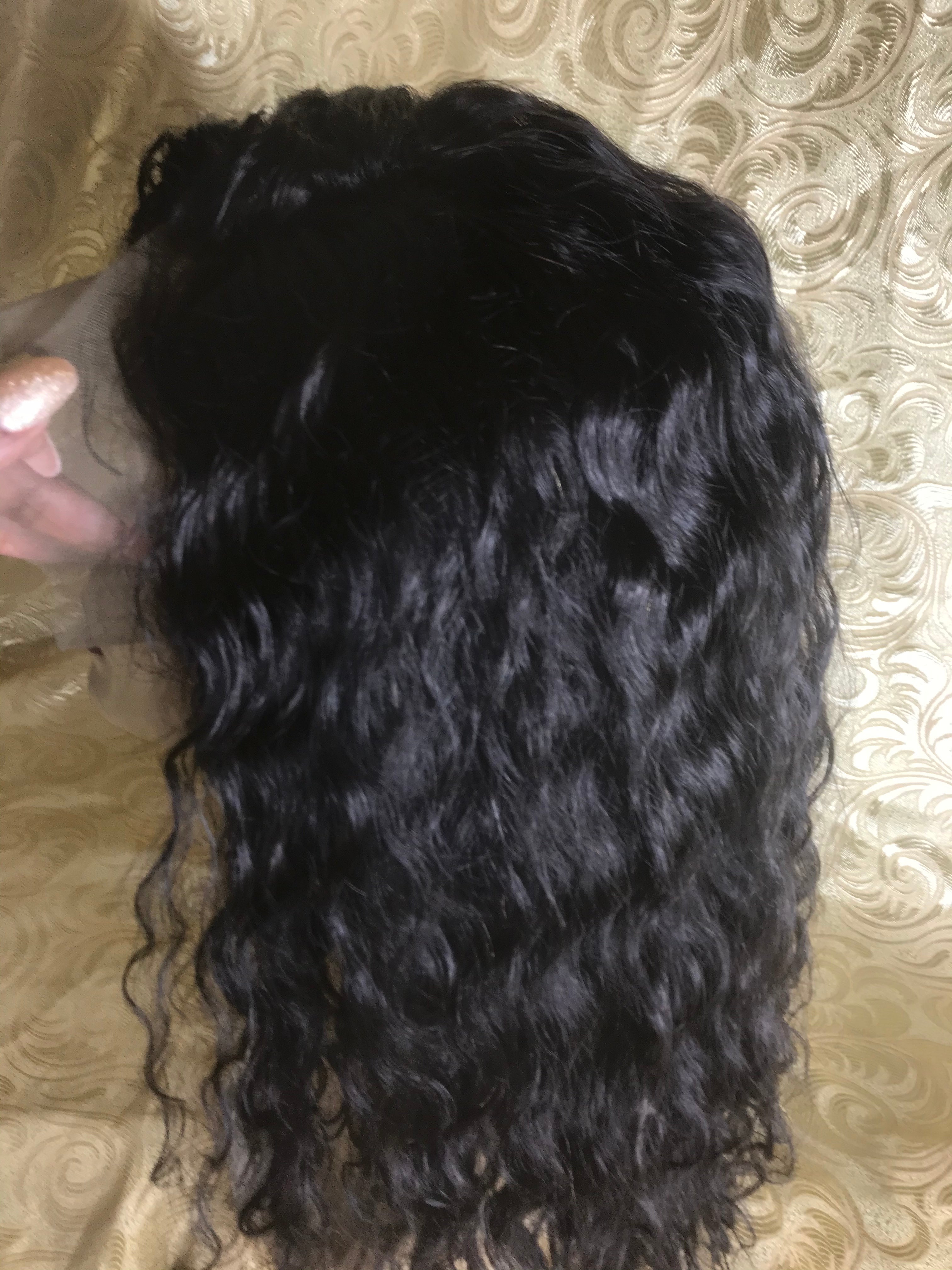 18” | Wendy |Luxury HumanHair|(One Donor)  Natural Wave | 13x4 Lace | 160%Density | Limited Offer