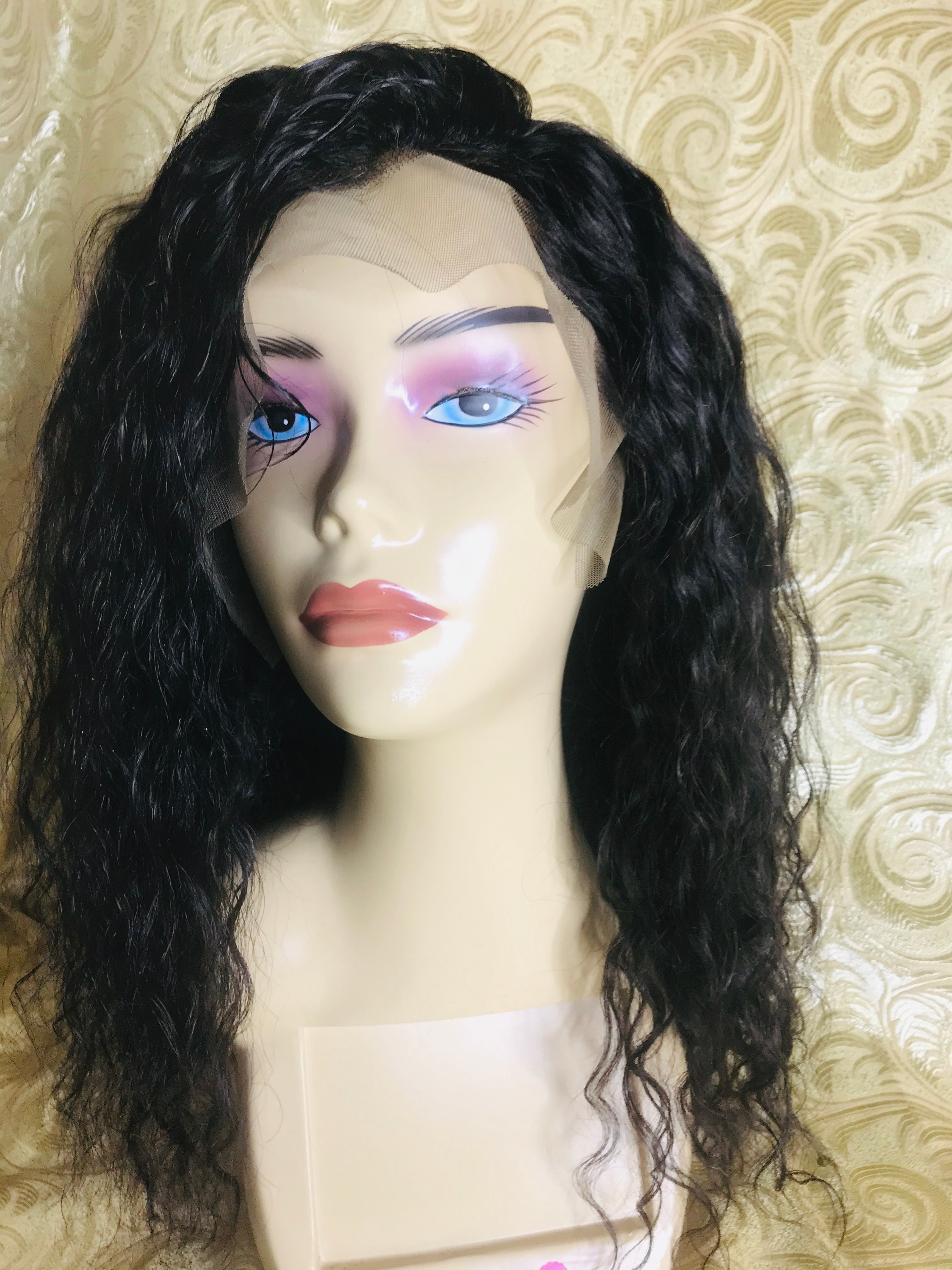 18” | Wendy |Luxury HumanHair|(One Donor)  Natural Wave | 13x4 Lace | 160%Density | Limited Offer