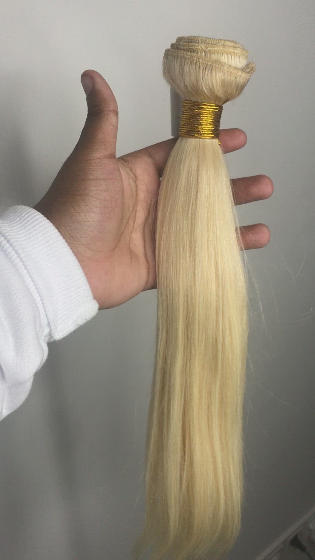 Luxurious 18”| Human Hair| Bombshell Blonde Bundles