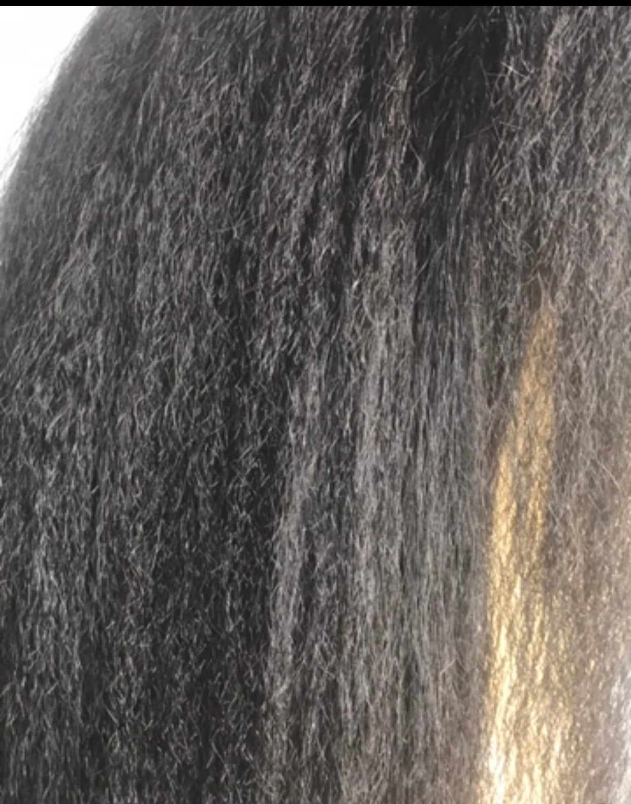 18” | Brielle |Luxury Human Hair| Kinky Straight | 13X4 Lace | 180% Density